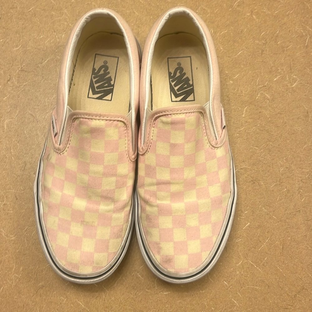 Women’s Vans slip on sneakers size 8